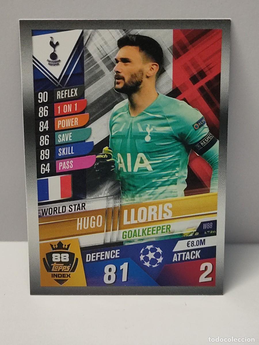 Football Stickers: Cromo TOPPS UEFA CHAMPIONS LEAGUE 2019/2020 19 20 - WORLD STAR - LLORIS W88