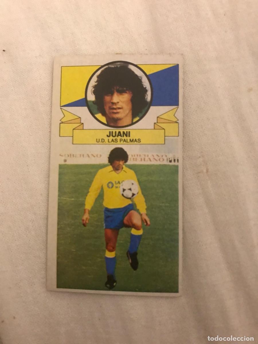 Cromos de f&uacute;tbol: Juani - Foto 1