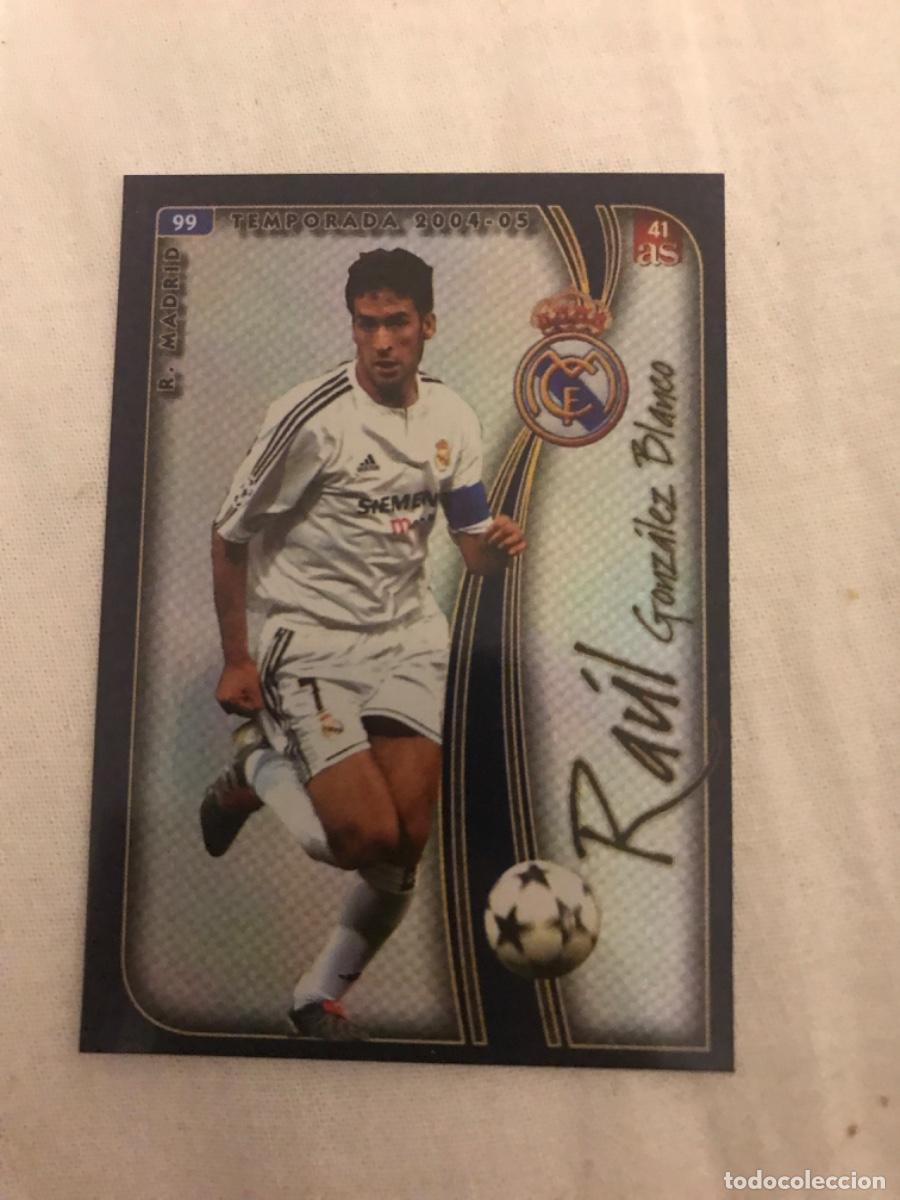 Cromos de f&uacute;tbol: Ra&uacute;l - Foto 1