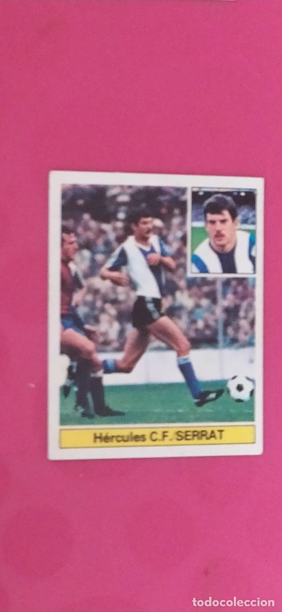 Football Stickers: HERCULES SERRAT ESTE 81 82 1981 1982 RECUPERADO