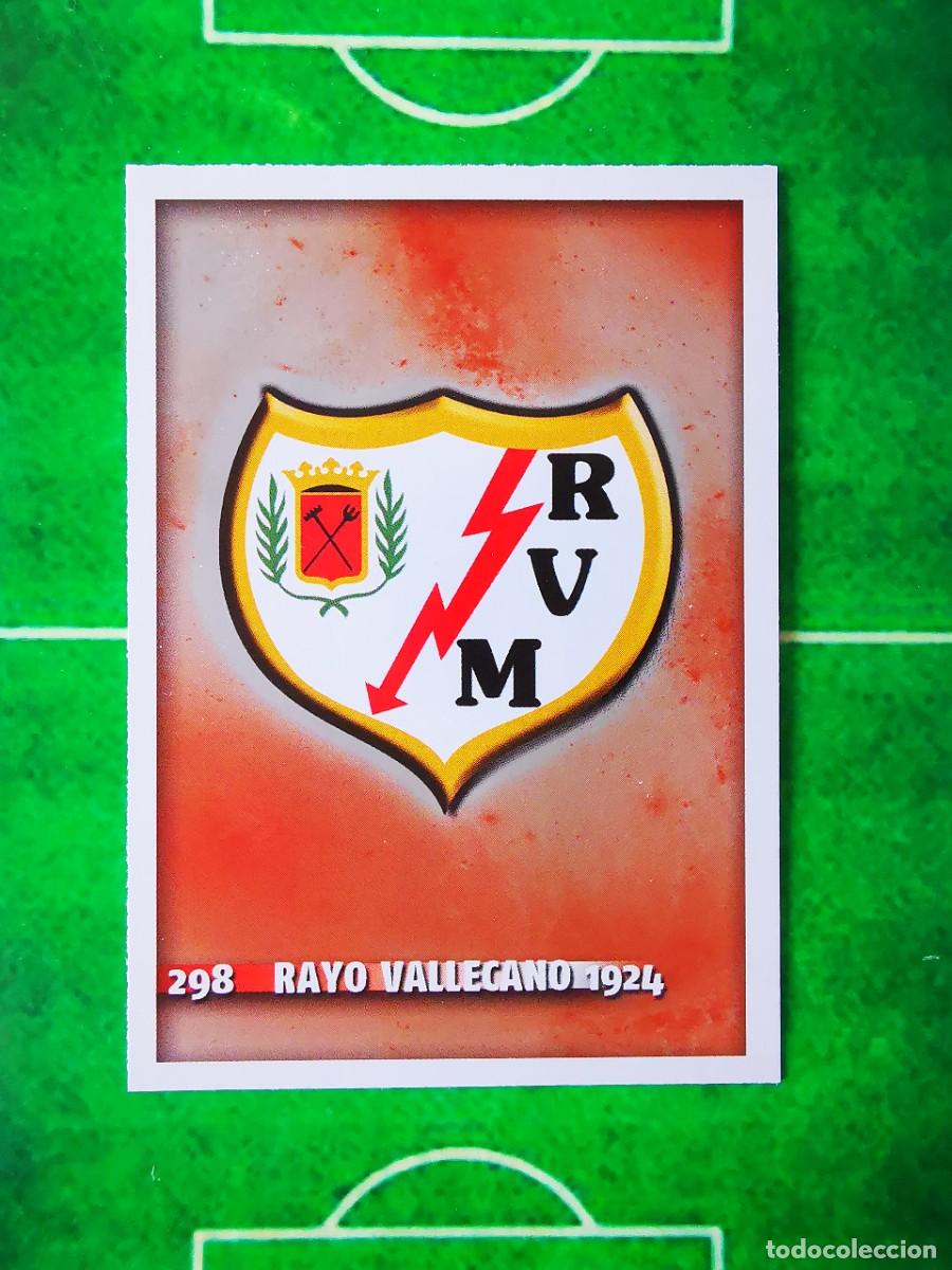Figurine di Calcio: CROMO FUTBOL 14 15 MUNDICROMO FICHAS QUIZ LIGA 2014 2015 RAYO VALLECANO 298 ESCUDO