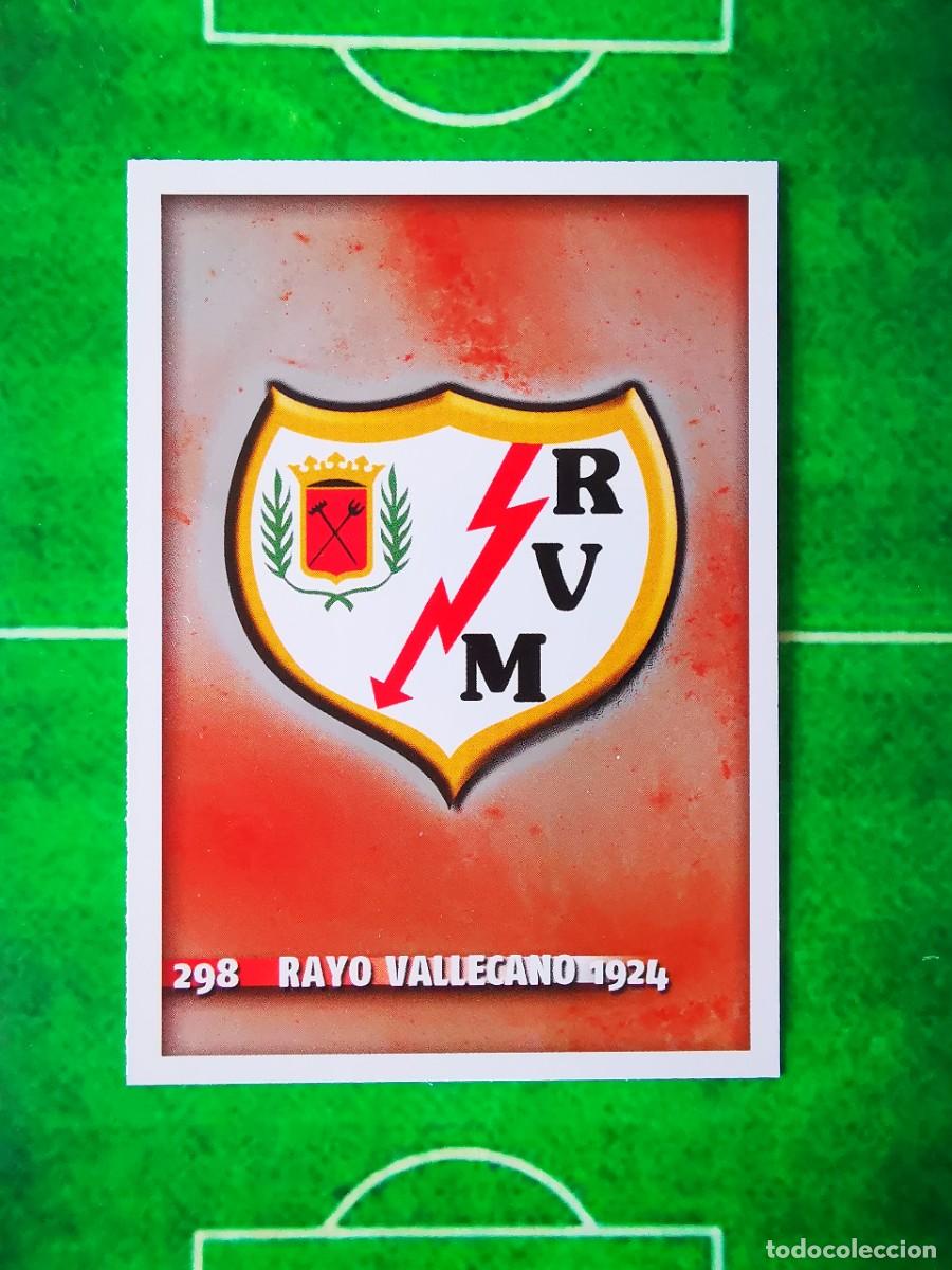 Cromos de F&uacute;tbol: CROMO FUTBOL 14 15 MUNDICROMO FICHAS QUIZ LIGA 2014 2015 RAYO VALLECANO 298 ESCUDO