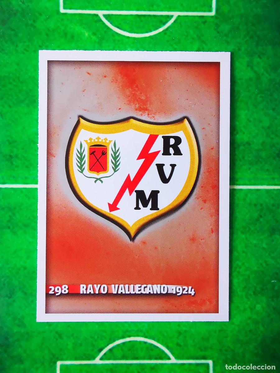 Cromos de F&uacute;tbol: CROMO FUTBOL 14 15 MUNDICROMO FICHAS QUIZ LIGA 2014 2015 RAYO VALLECANO 298 ESCUDO