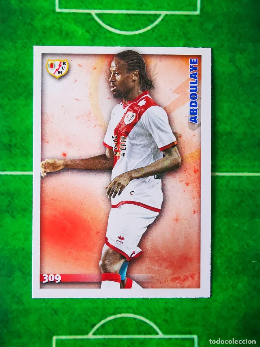 Cromos de F&uacute;tbol: CROMO FUTBOL 14 15 MUNDICROMO FICHAS QUIZ LIGA 2014 2015 RAYO VALLECANO 309 ABDOULAYE