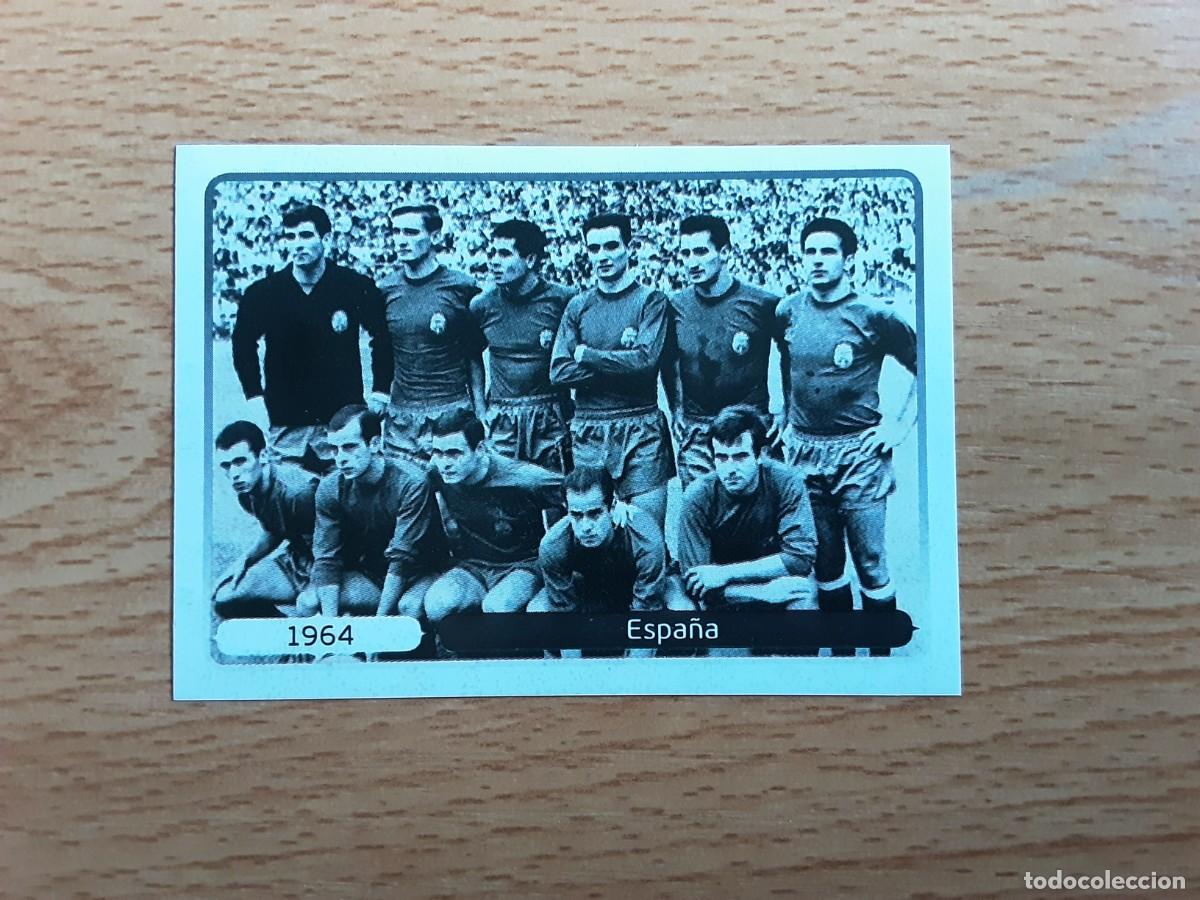 Cromos de f&uacute;tbol: CROMO FUTBOL EURO 2012 PANINI VERSION ALEMANA 515.CAMPEON EURO 1964 ESPA&Ntilde;A-NUNCA PEGADO