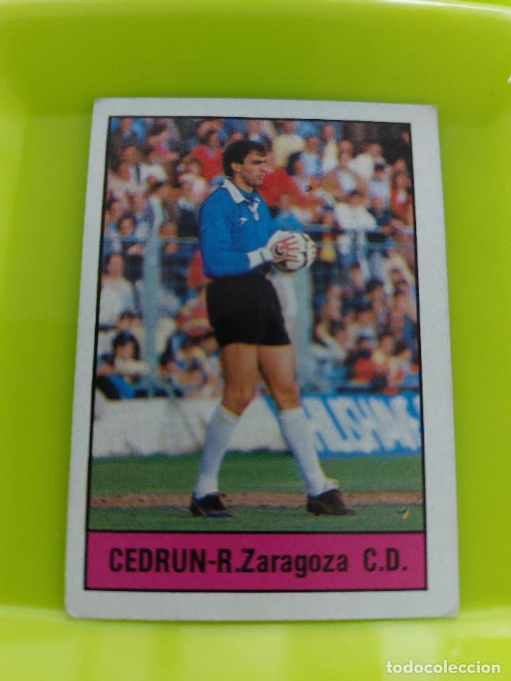 Cromos de Futebol: CEDRUN ZARAGOZA LISEL 1985 1986 CROMO FUTBOL LIGA 85 86 &ndash; NUEVO SIN PEGAR