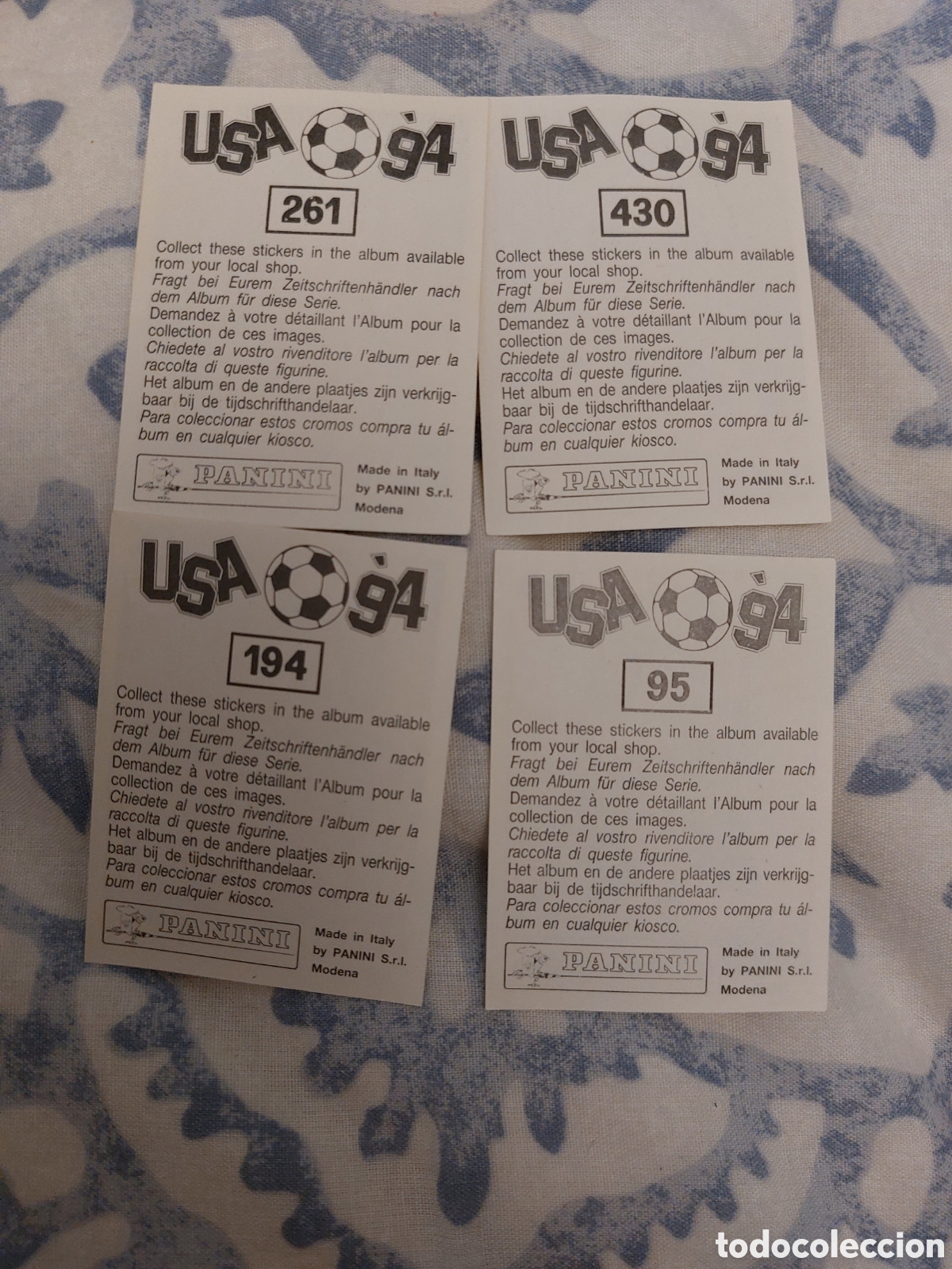 Cromos de f&uacute;tbol: CROMOS U.S.A 94 ROCHA,NADAL.. - Foto 2