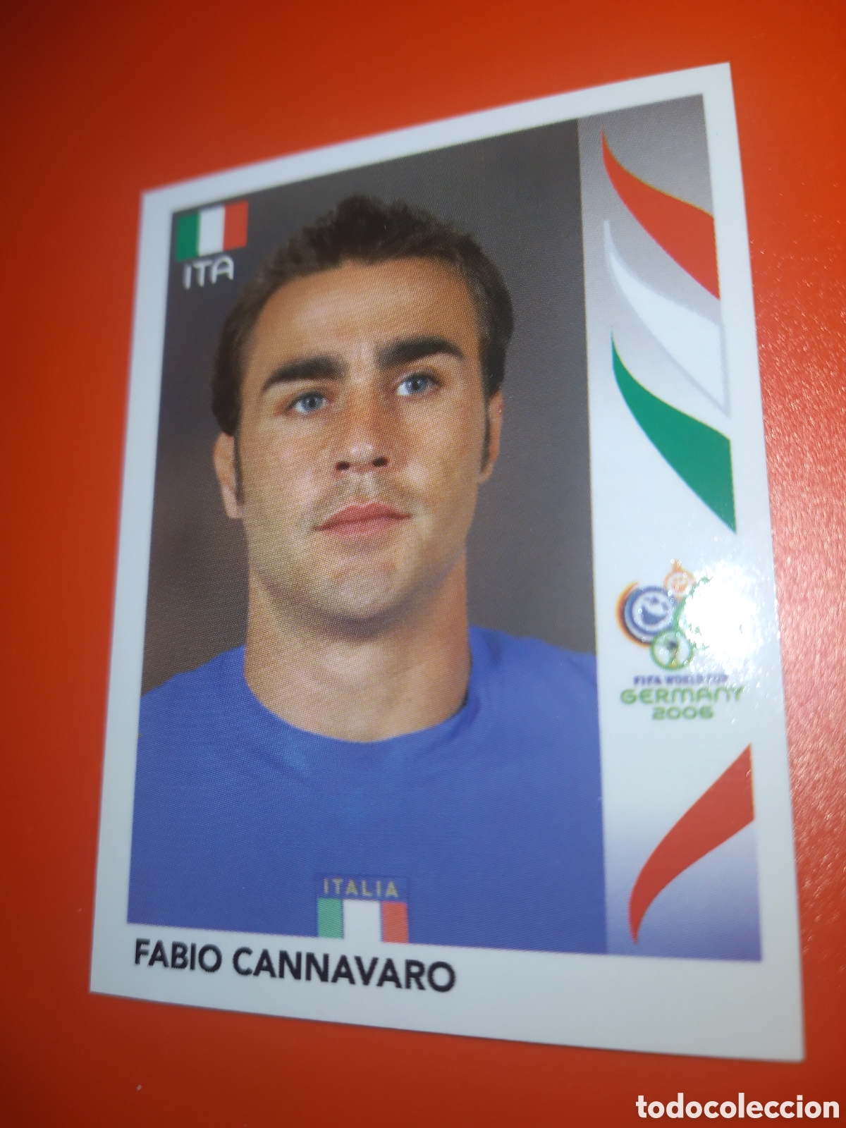Cromos de f&uacute;tbol: Fabio Cannavaro Germany 2006 Panini - Foto 2