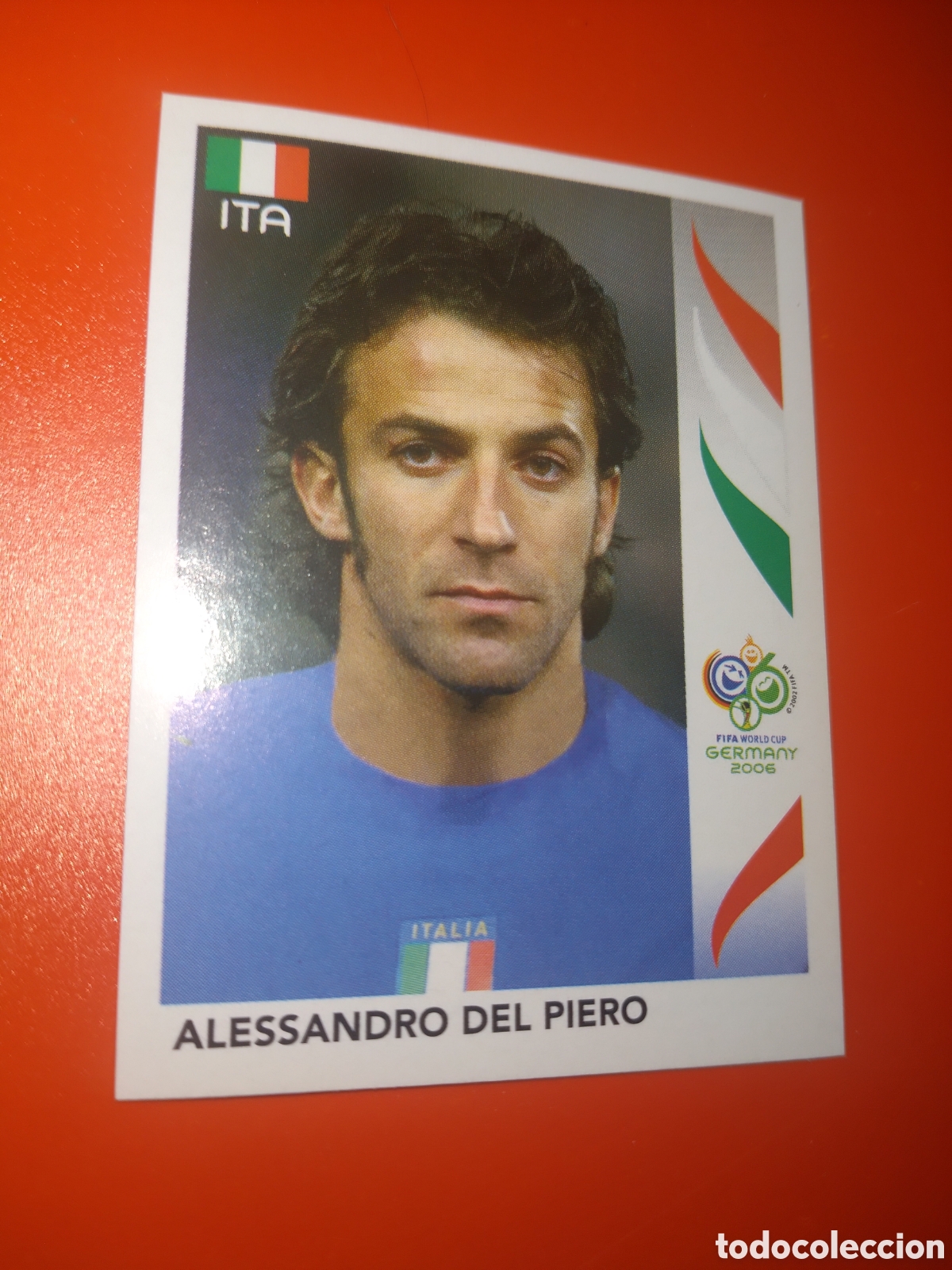 Cromos de f&uacute;tbol: Alessandro del Piero Germany 2006 - Foto 2
