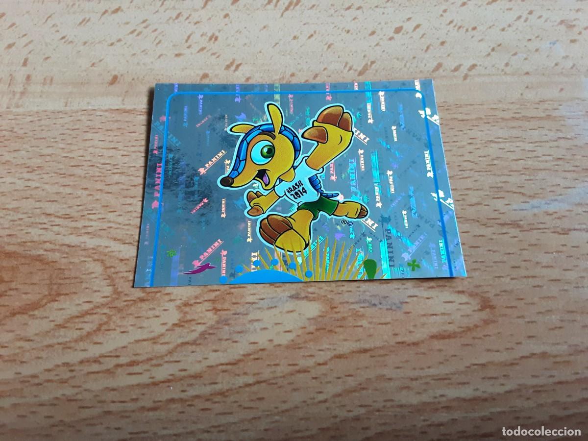 Cromos de F&uacute;tbol: CROMO FUTBOL MUNDIAL 2014 PANINI 4.MASCOTA-NUNCA PEGADO