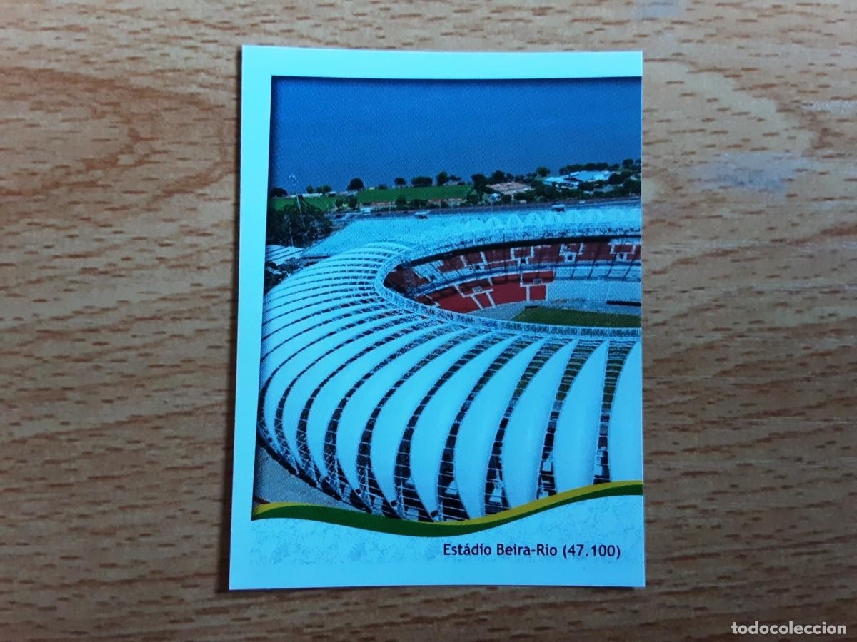 Cromos de F&uacute;tbol: CROMO FUTBOL MUNDIAL 2014 PANINI 22.ESTADIO BEIRA-RIO PORTO ALEGRE-NUNCA PEGADO