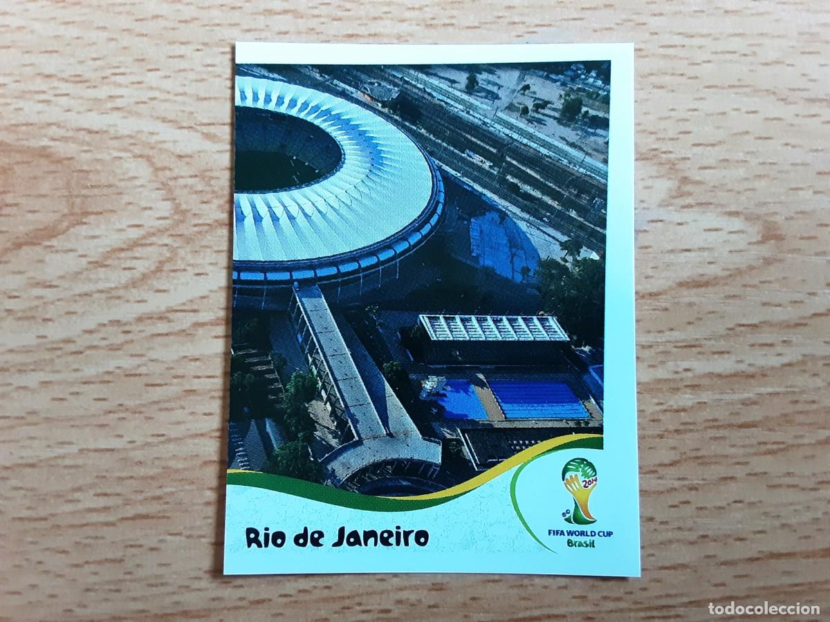 Cromos de F&uacute;tbol: CROMO FUTBOL MUNDIAL 2014 PANINI 27.ESTADIO DO MARACANA RIO DE JANEIRO-NUNCA PEGADO