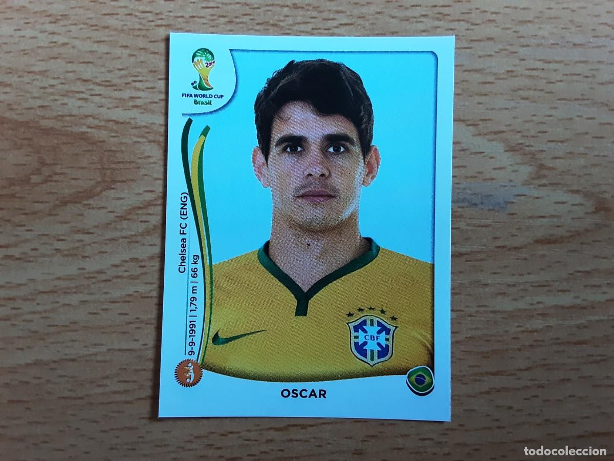 Cartes &agrave; collectionner de Football: CROMO FUTBOL MUNDIAL 2014 PANINI 44.OSCAR-BRASIL-NUNCA PEGADO