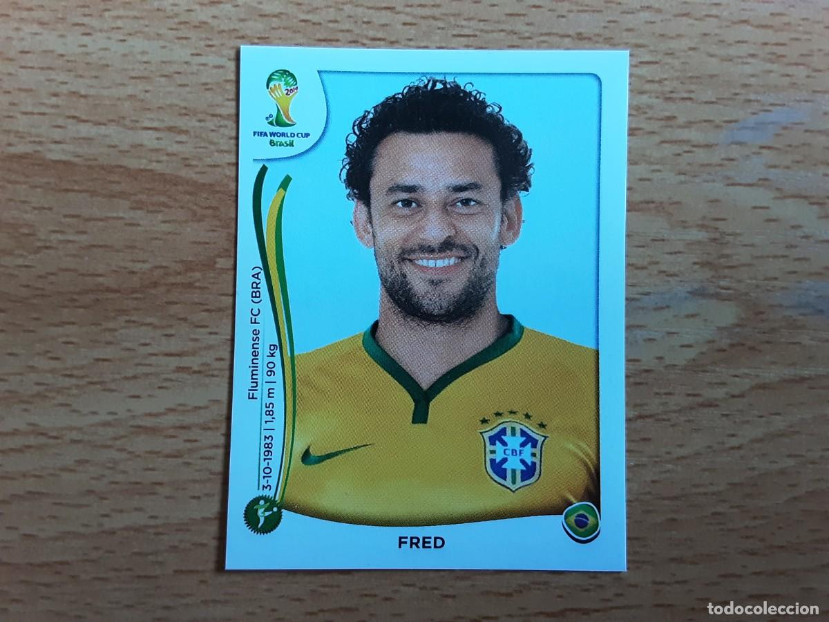 Cartes &agrave; collectionner de Football: CROMO FUTBOL MUNDIAL 2014 PANINI 50.FRED-BRASIL-NUNCA PEGADO