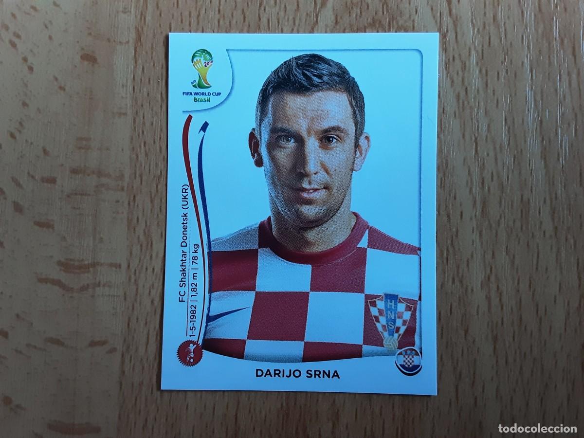Cartes &agrave; collectionner de Football: CROMO FUTBOL MUNDIAL 2014 PANINI 54.SRNA-CROACIA-NUNCA PEGADO