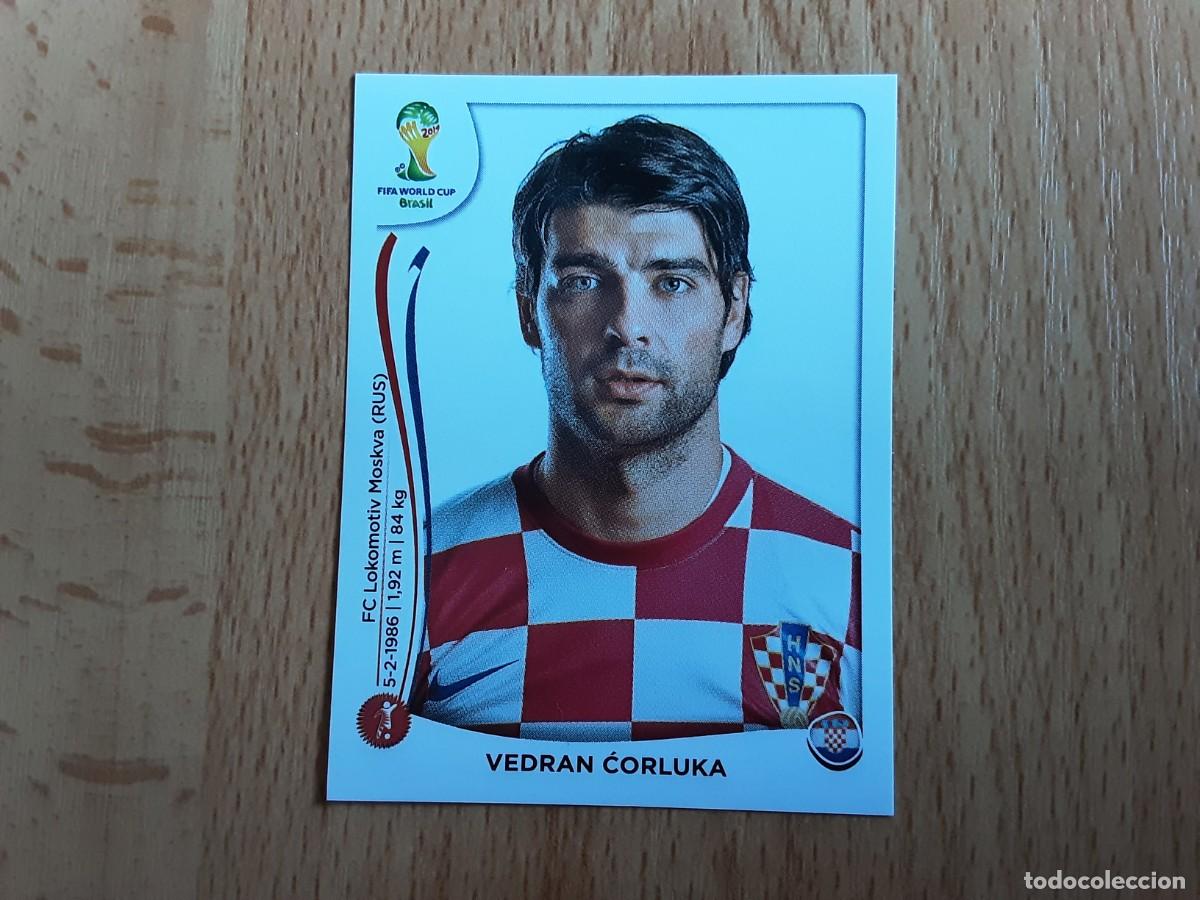 Cromos de Futebol: CROMO FUTBOL MUNDIAL 2014 PANINI 55.CORLUKA-CROACIA-NUNCA PEGADO