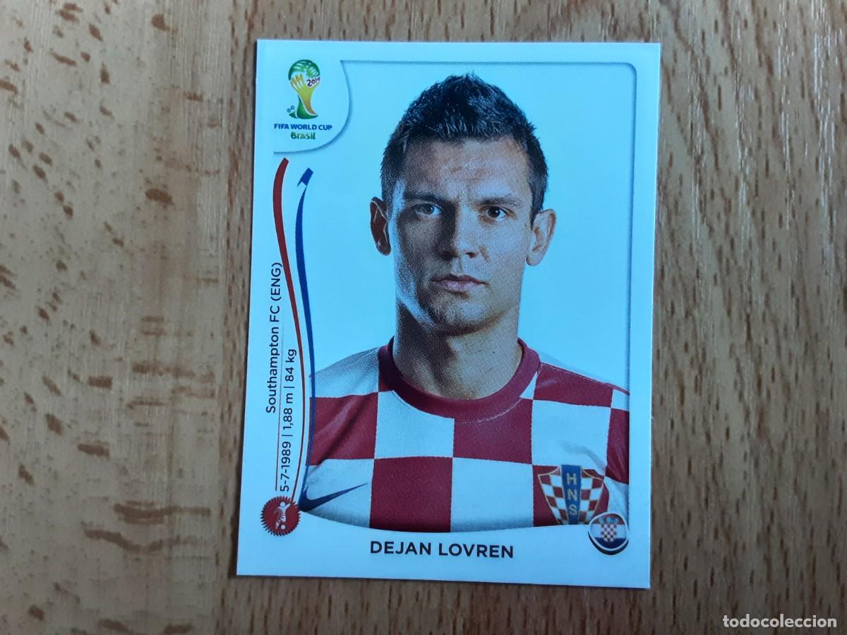 Cromos de F&uacute;tbol: CROMO FUTBOL MUNDIAL 2014 PANINI 57.LOVREN-CROACIA-NUNCA PEGADO