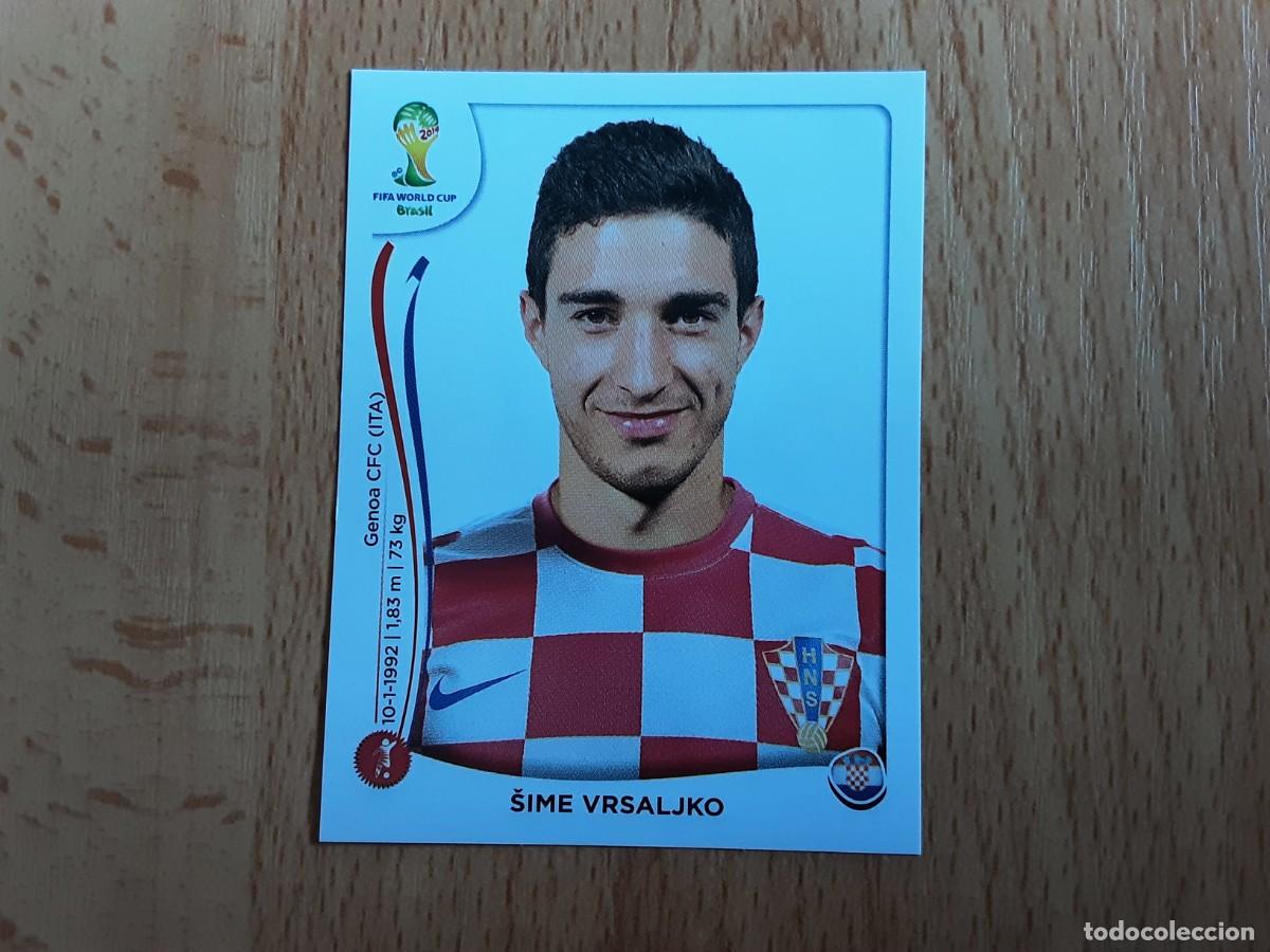 Cromos de Futebol: CROMO FUTBOL MUNDIAL 2014 PANINI 59.VRSALJKO-CROACIA-NUNCA PEGADO