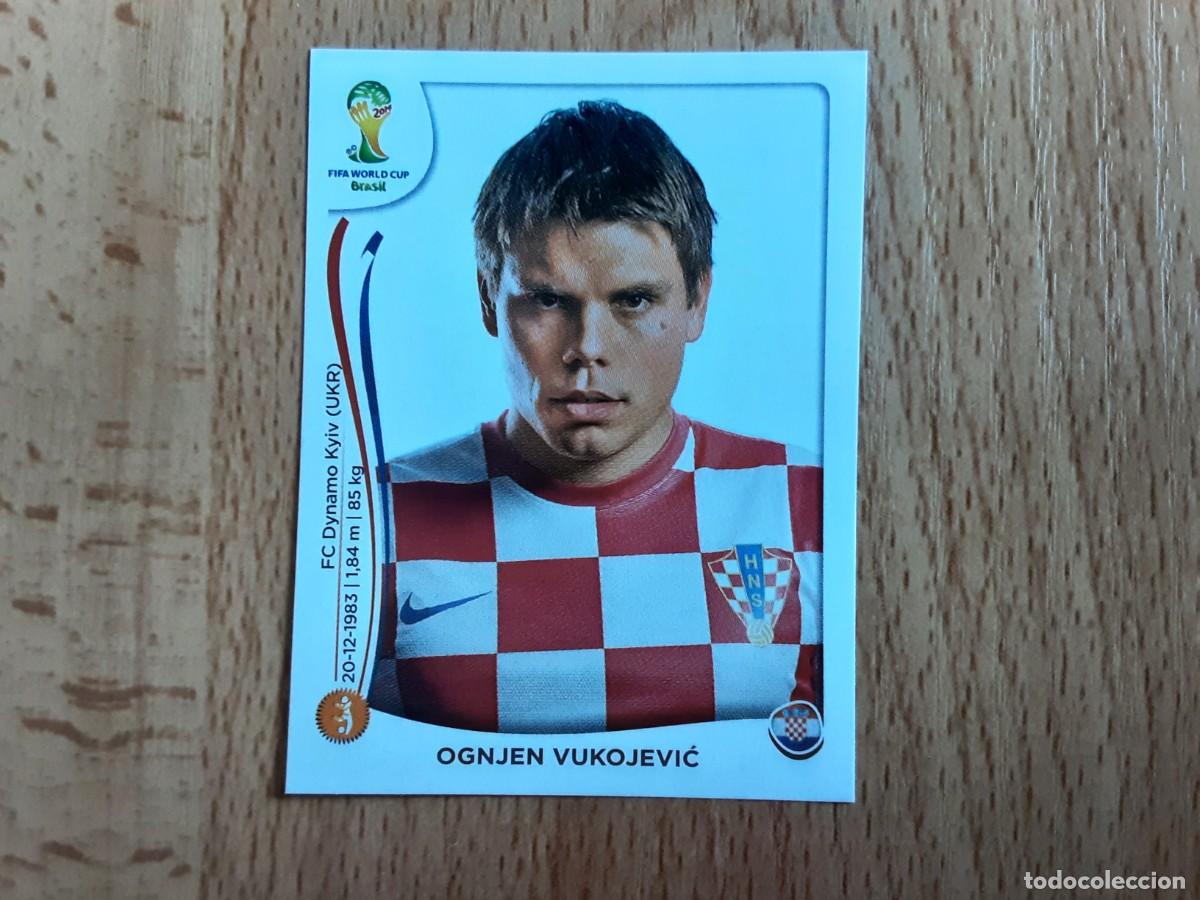 Cartes &agrave; collectionner de Football: CROMO FUTBOL MUNDIAL 2014 PANINI 60.VUKOJEVIC-CROACIA-NUNCA PEGADO