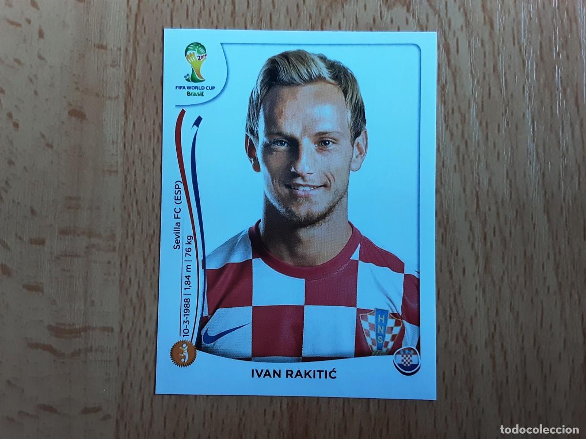 Cromos de Futebol: CROMO FUTBOL MUNDIAL 2014 PANINI 63.RAKITIC-CROACIA-NUNCA PEGADO