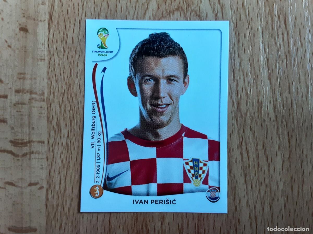 Cromos de F&uacute;tbol: CROMO FUTBOL MUNDIAL 2014 PANINI 65.PERISIC-CROACIA-NUNCA PEGADO
