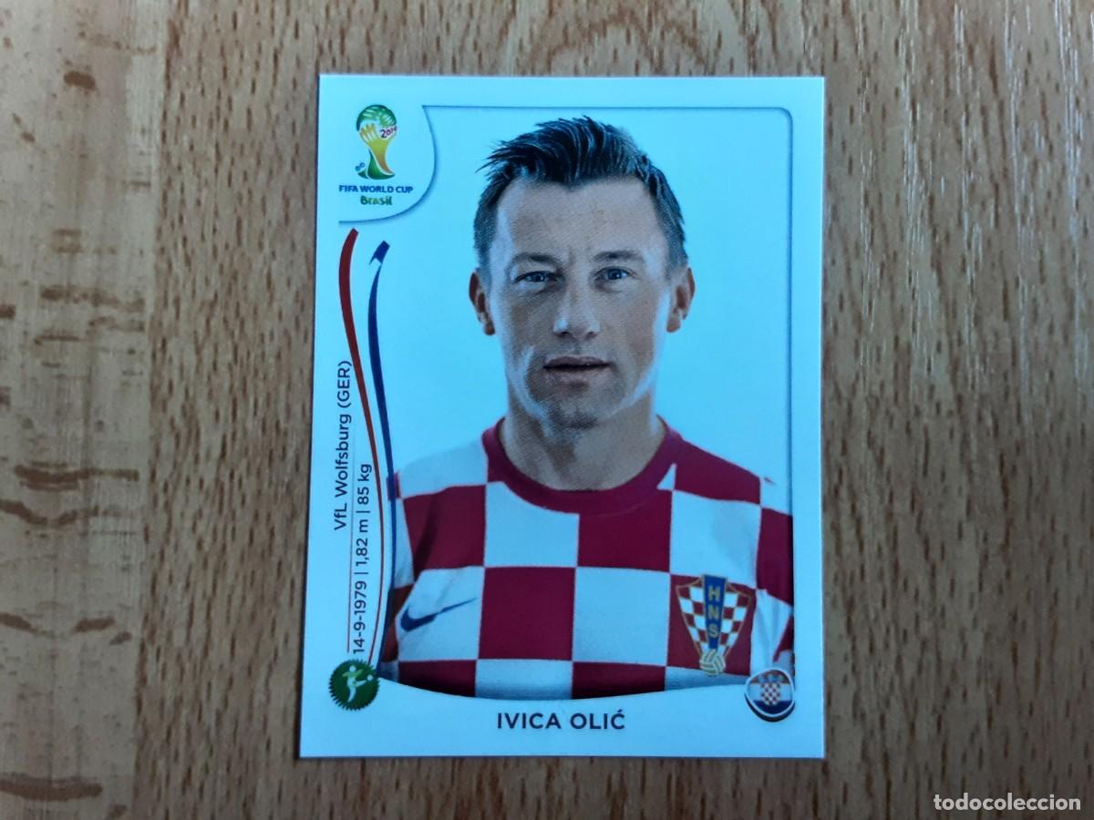 Fu&szlig;ball-Sticker: CROMO FUTBOL MUNDIAL 2014 PANINI 66.OLIC-CROACIA-NUNCA PEGADO