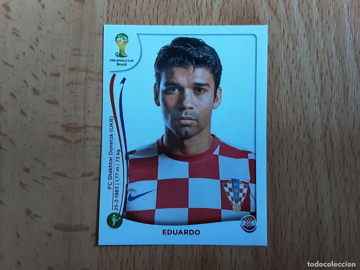 Cromos de Futebol: CROMO FUTBOL MUNDIAL 2014 PANINI 67.EDUARDO-CROACIA-NUNCA PEGADO