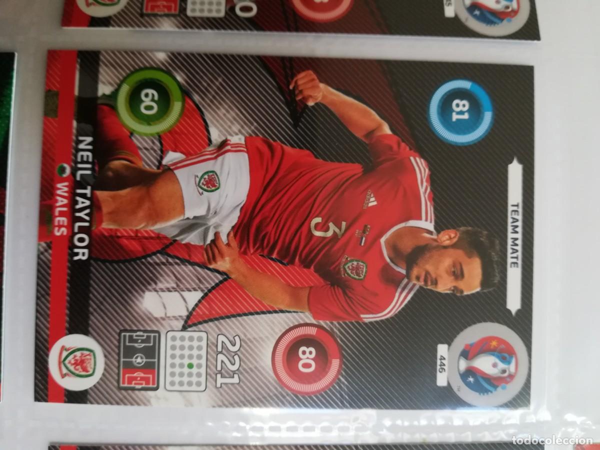 Figurine di Calcio: ADRENALYN XL UEFA FRANCIA EURO 2016 N&ordm; 446 NEIL TAYLOR GALES