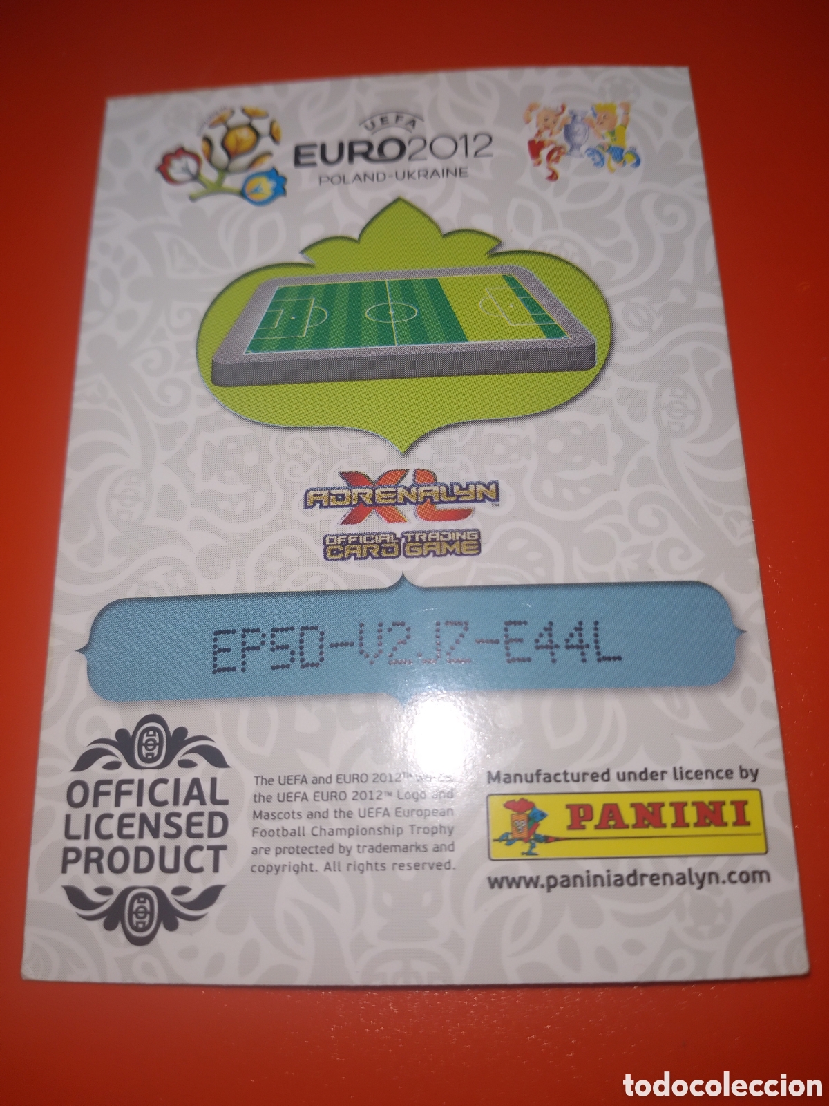 Cromos de f&uacute;tbol: David Villa Star Player Euro 2012 Panini - Foto 3