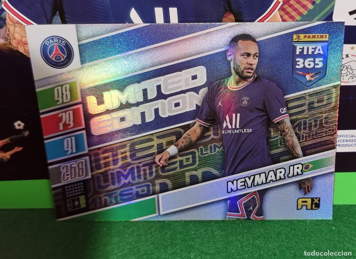 panini fifa 365 2022 card neymar junior limited