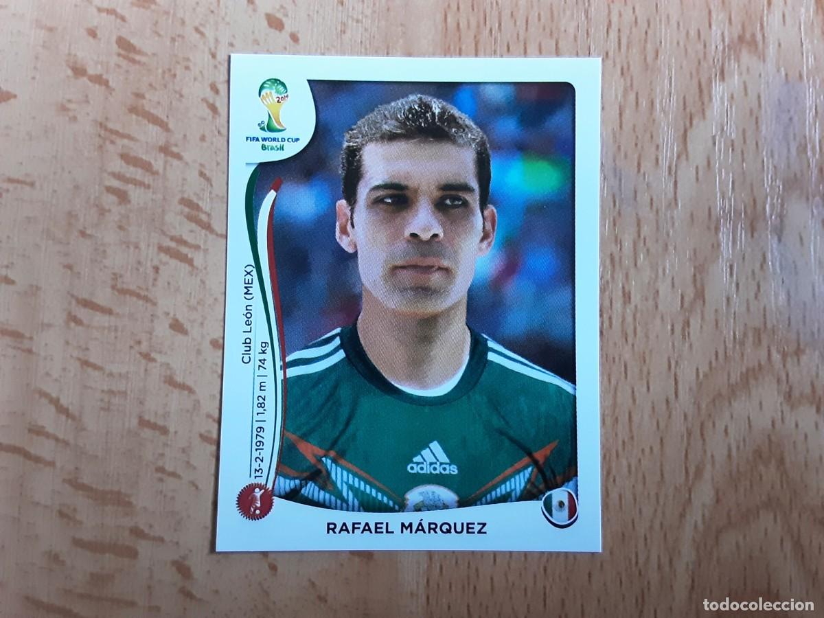 Cartes &agrave; collectionner de Football: CROMO FUTBOL MUNDIAL 2014 PANINI 73.MARQUEZ-MEXICO-NUNCA PEGADO