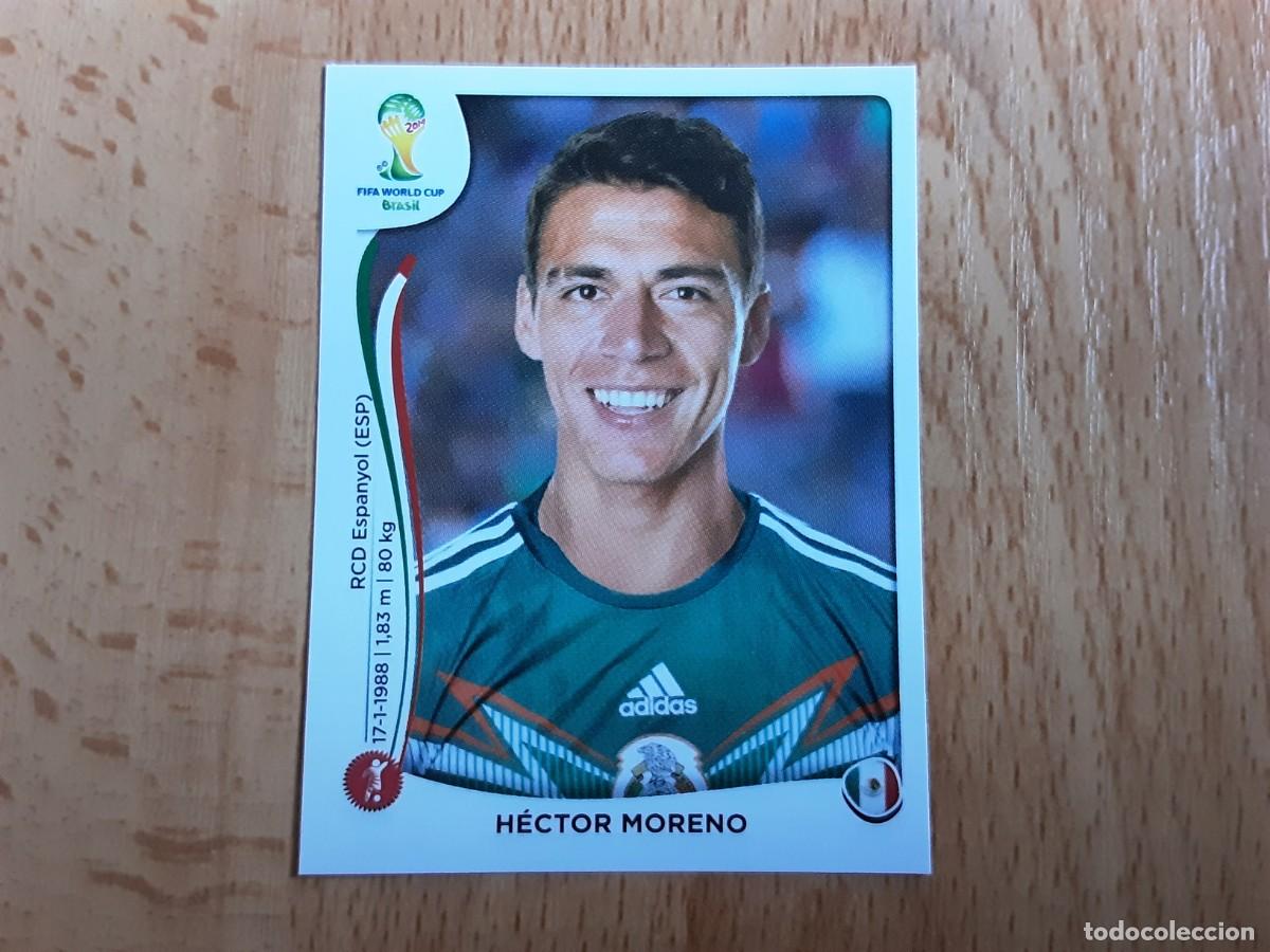 Cartes &agrave; collectionner de Football: CROMO FUTBOL MUNDIAL 2014 PANINI 75.HECTOR MORENO-MEXICO-NUNCA PEGADO