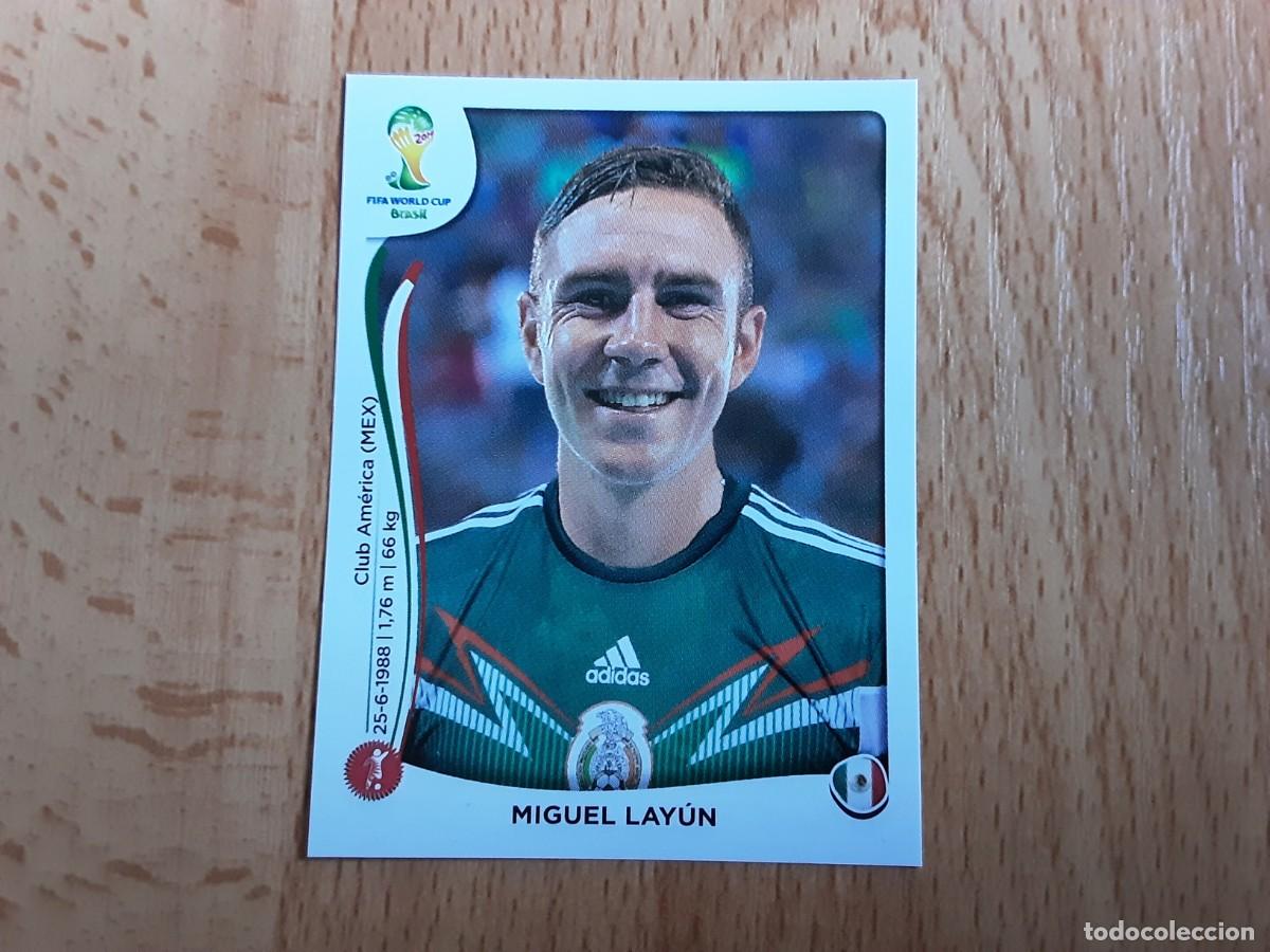 Cromos de Futebol: CROMO FUTBOL MUNDIAL 2014 PANINI 76.LAYUN-MEXICO-NUNCA PEGADO