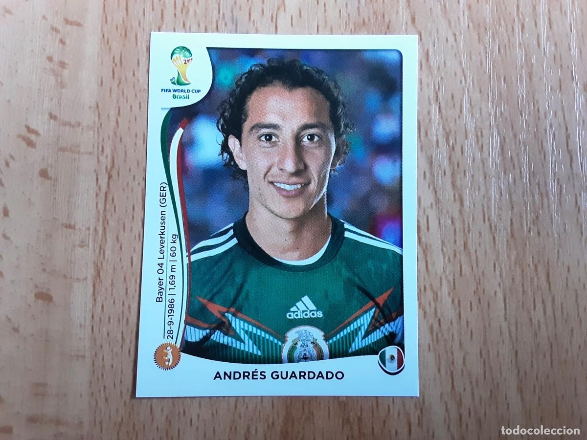 Cartes &agrave; collectionner de Football: CROMO FUTBOL MUNDIAL 2014 PANINI 79.GUARDADO-MEXICO-NUNCA PEGADO