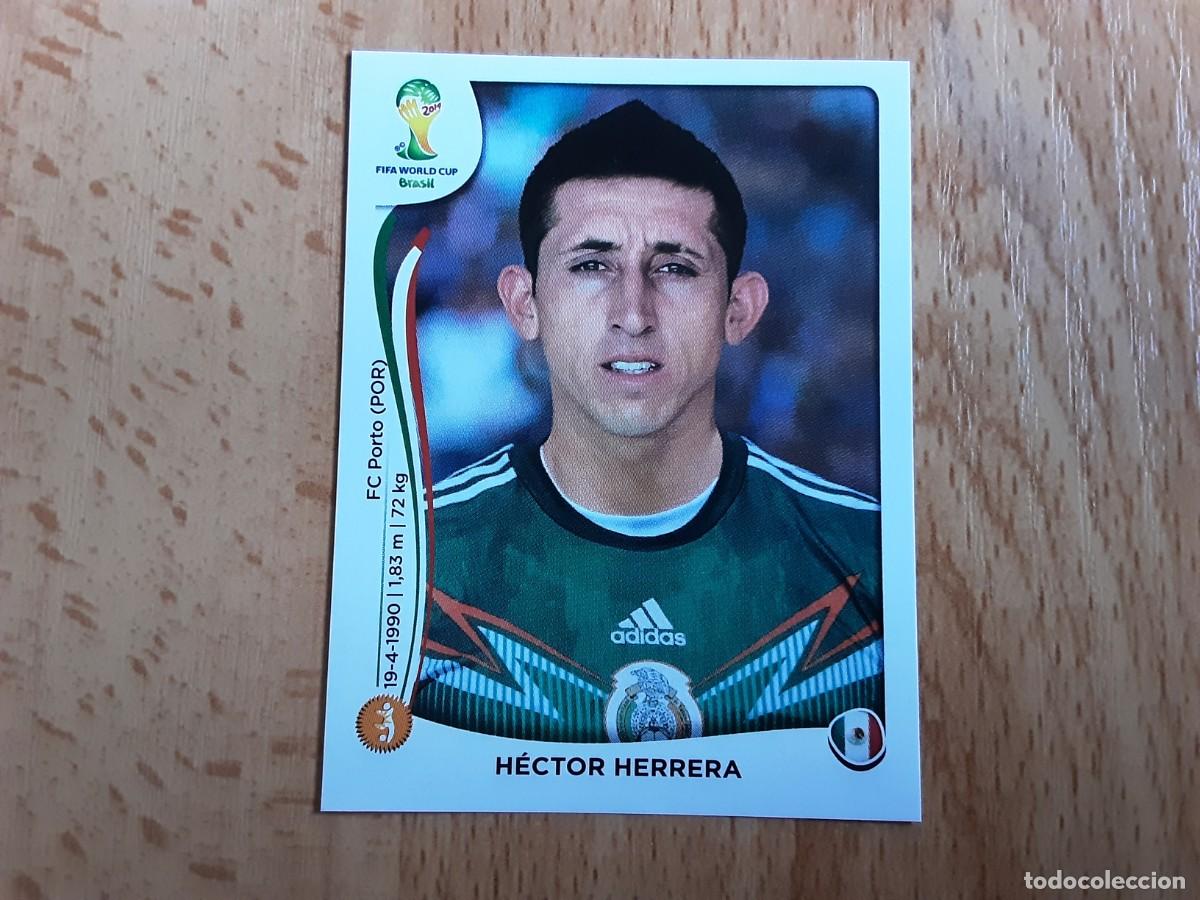 Cartes &agrave; collectionner de Football: CROMO FUTBOL MUNDIAL 2014 PANINI 80.HERRERA-MEXICO-NUNCA PEGADO