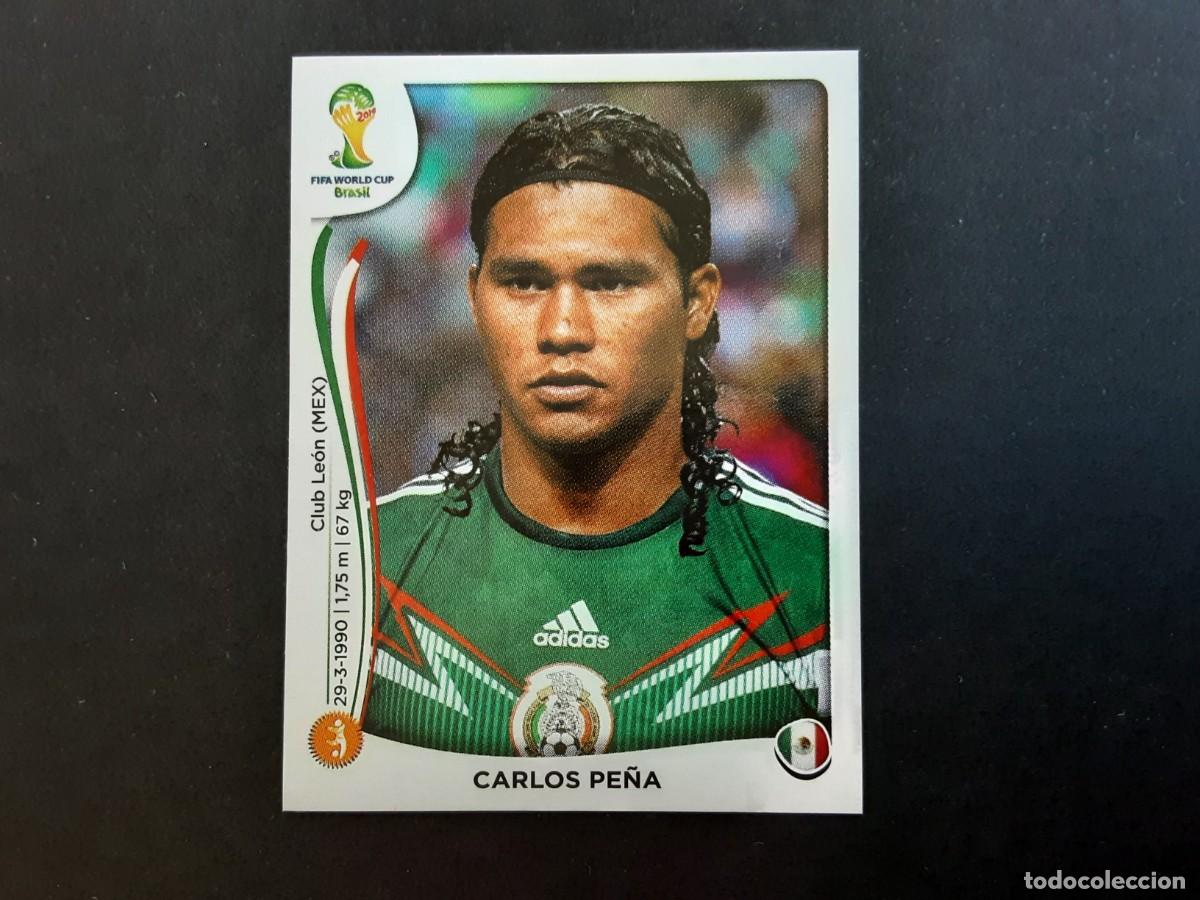 Cartes &agrave; collectionner de Football: CROMO FUTBOL MUNDIAL 2014 PANINI 81.PE&Ntilde;A-MEXICO-NUNCA PEGADO