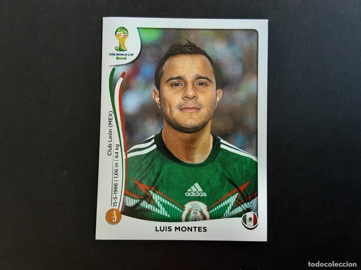 Cromos de Futebol: CROMO FUTBOL MUNDIAL 2014 PANINI 82.MONTES-MEXICO-NUNCA PEGADO