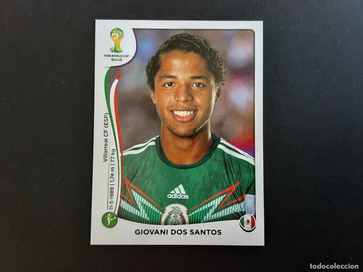 Cartes &agrave; collectionner de Football: CROMO FUTBOL MUNDIAL 2014 PANINI 83.GIOVANI DOS SANTOS-MEXICO-NUNCA PEGADO
