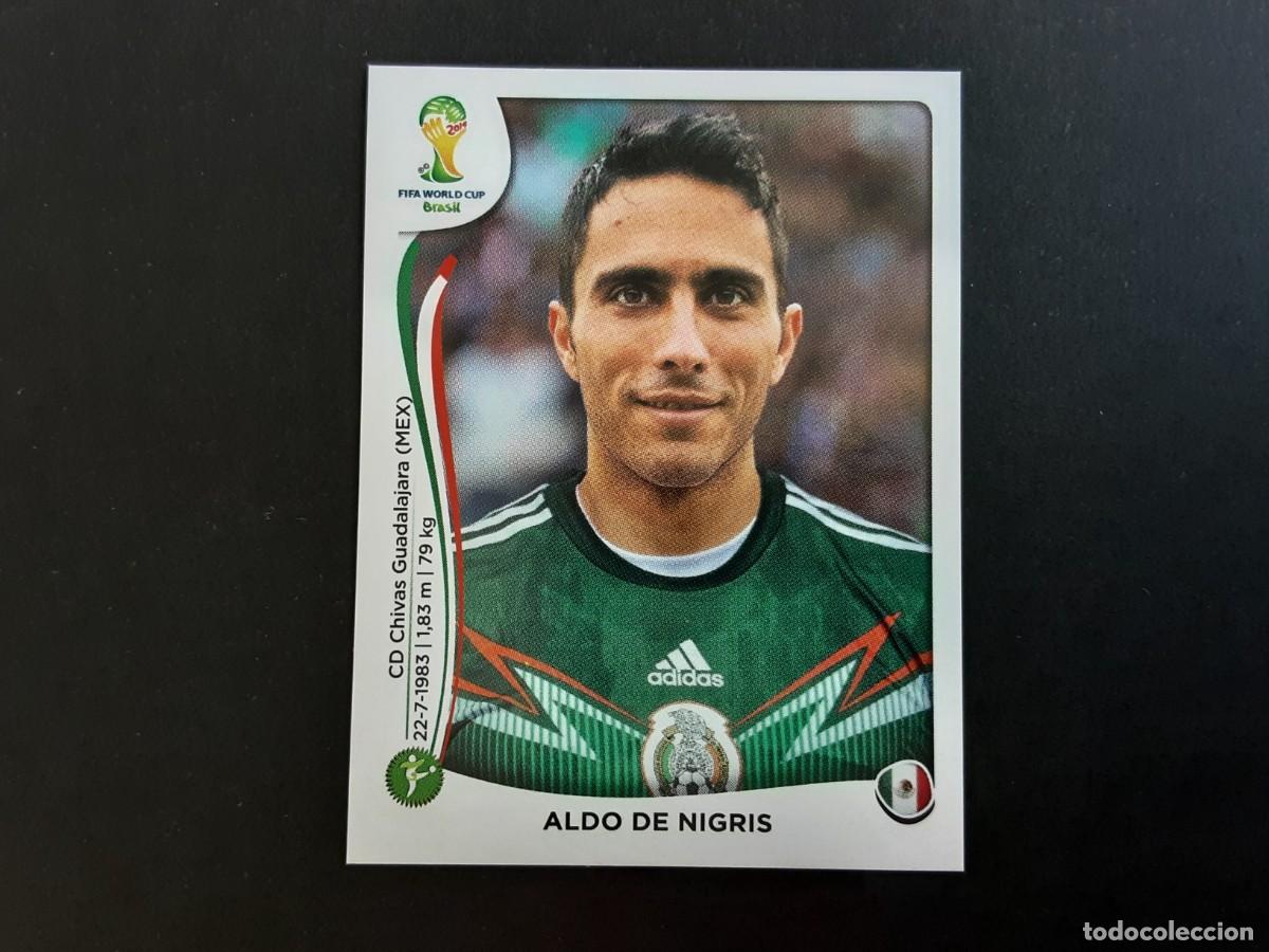 Cromos de Futebol: CROMO FUTBOL MUNDIAL 2014 PANINI 84.DE NIGRIS-MEXICO-NUNCA PEGADO