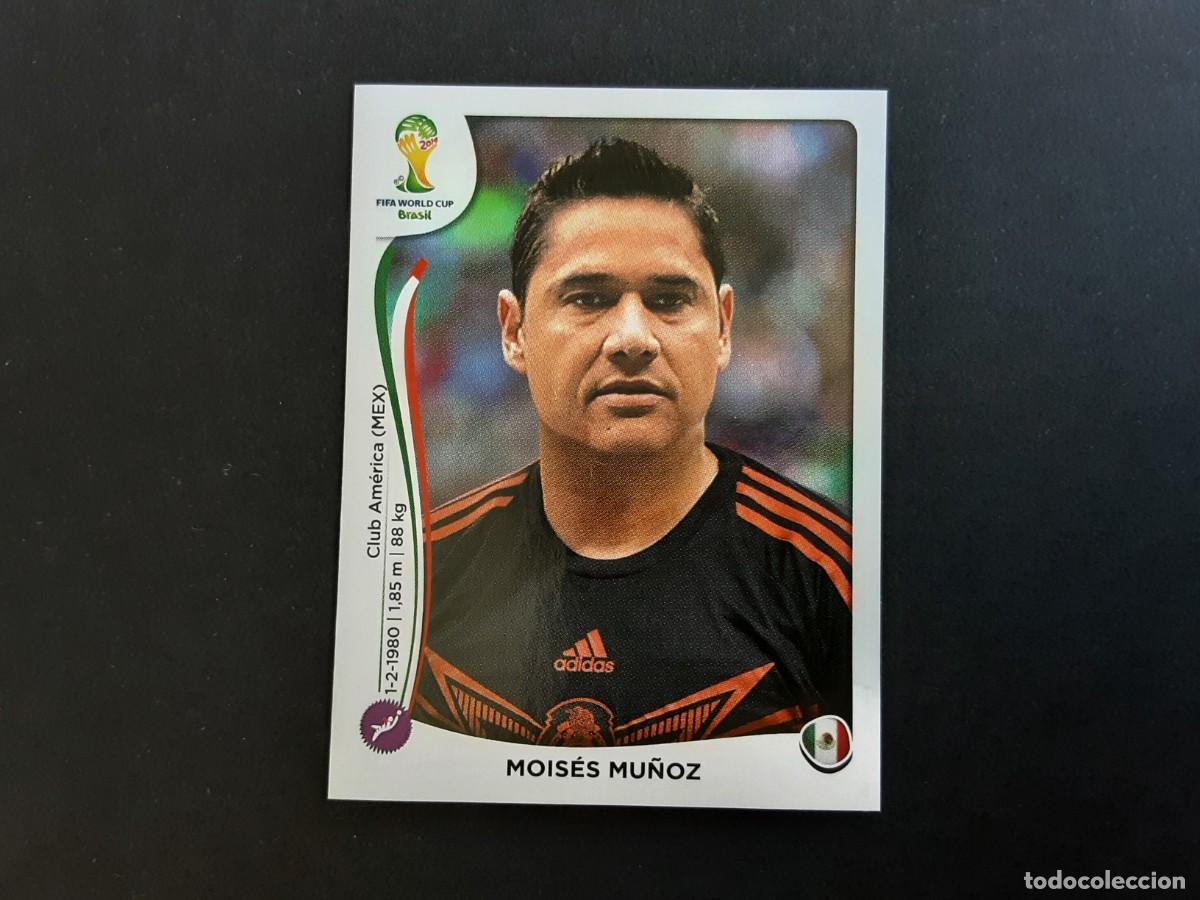 Cromos de Futebol: CROMO FUTBOL MUNDIAL 2014 PANINI 88.MU&Ntilde;OZ-MEXICO-NUNCA PEGADO