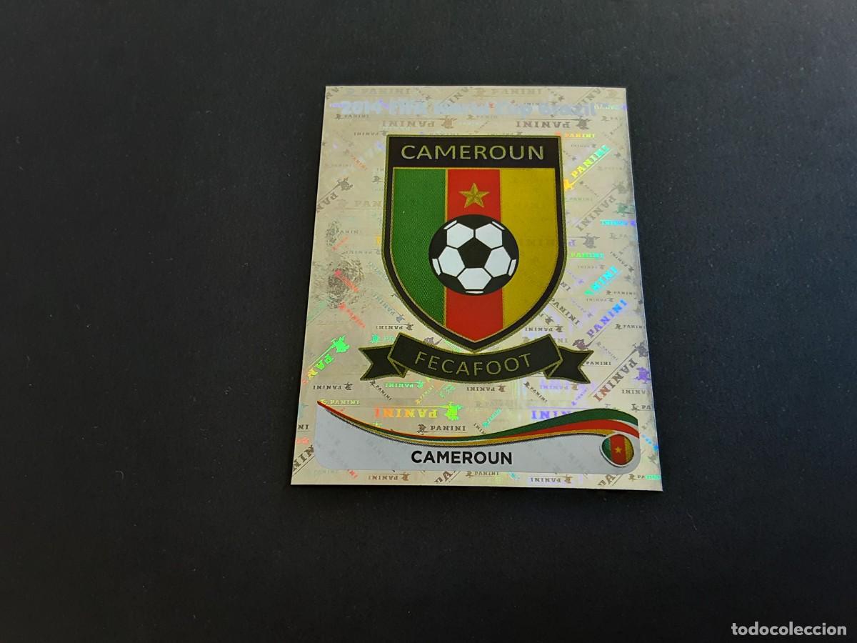 Cartes &agrave; collectionner de Football: CROMO FUTBOL MUNDIAL 2014 PANINI 89.ESCUDO-CAMERUN-NUNCA PEGADO