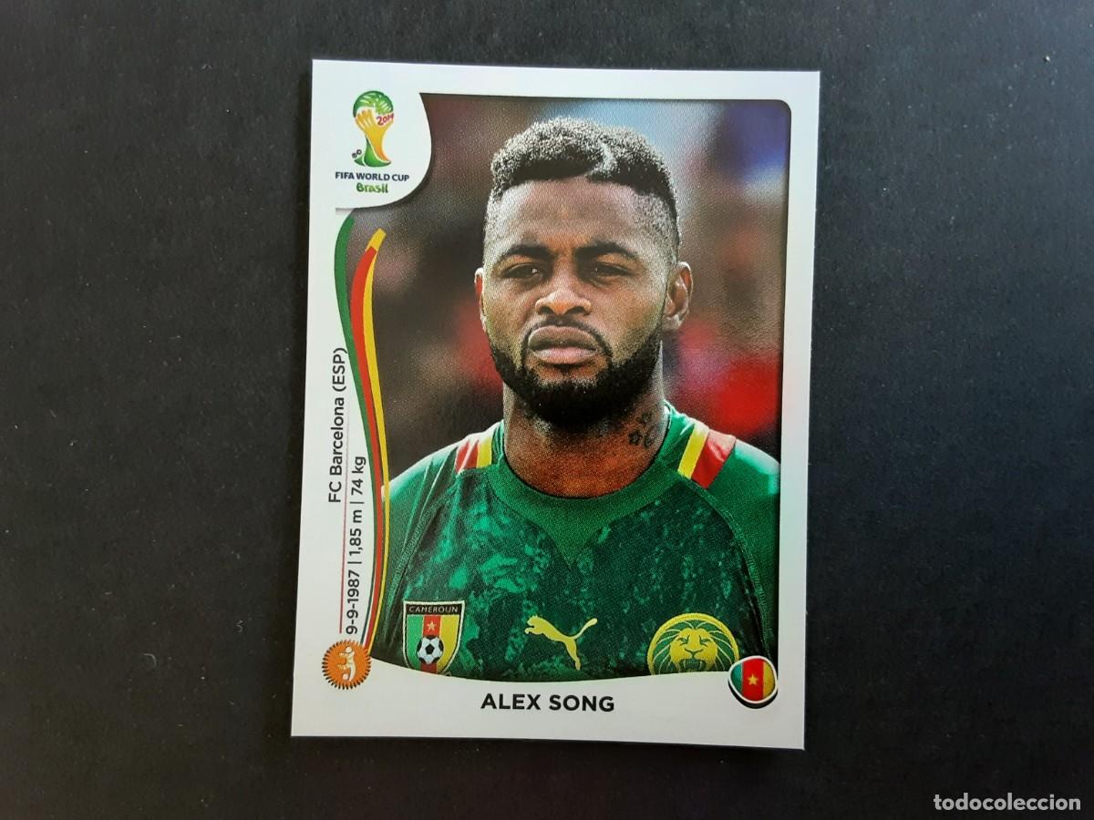 Cartes &agrave; collectionner de Football: CROMO FUTBOL MUNDIAL 2014 PANINI 99.SONG-CAMERUN-NUNCA PEGADO