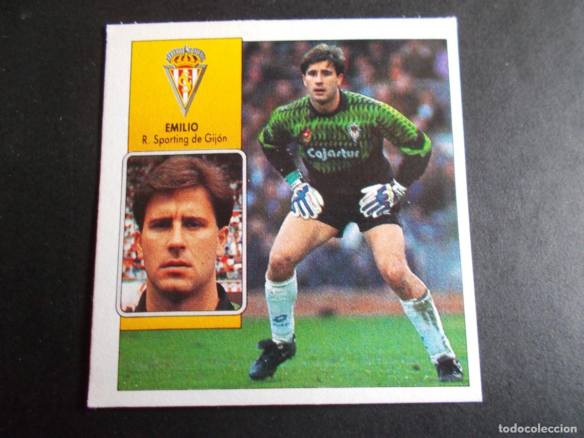 Cromos de f&uacute;tbol: ESTE 92-93 BAJA EMILIO SPORTING SIN PEGAR - Foto 1