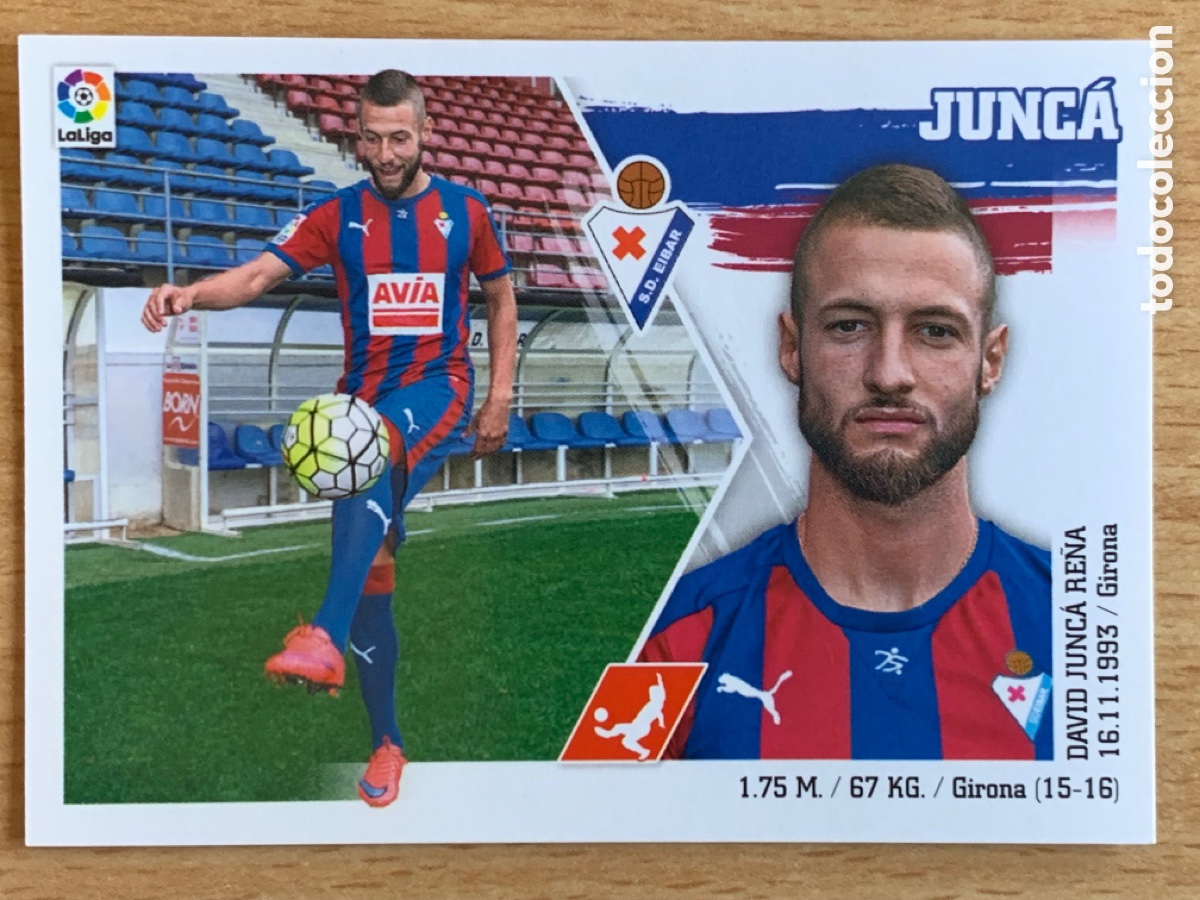 Cromos de f&uacute;tbol: Junc&aacute; &Eacute;ibar Liga Este 2015/16 - Foto 1