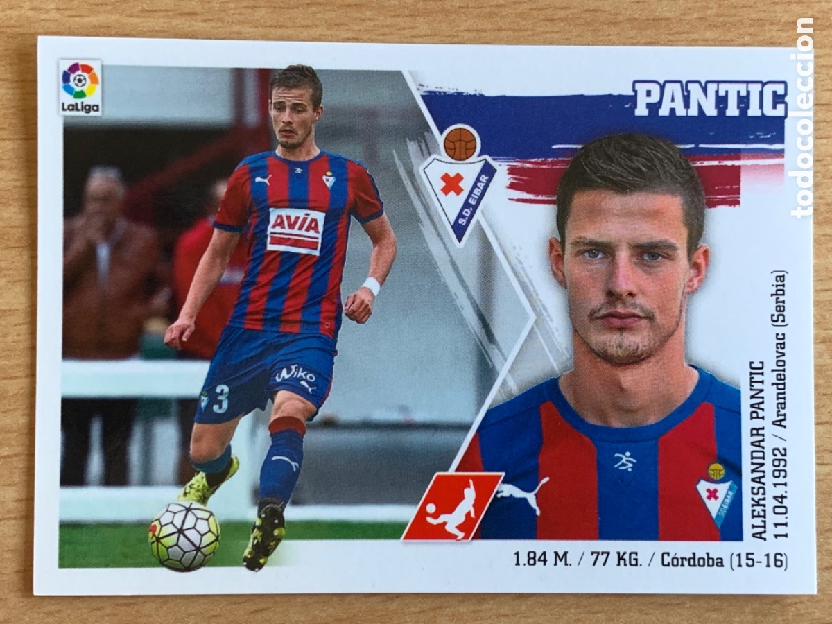 Cromos de f&uacute;tbol: Pantic &Eacute;ibar Liga Este 2015/16 - Foto 1