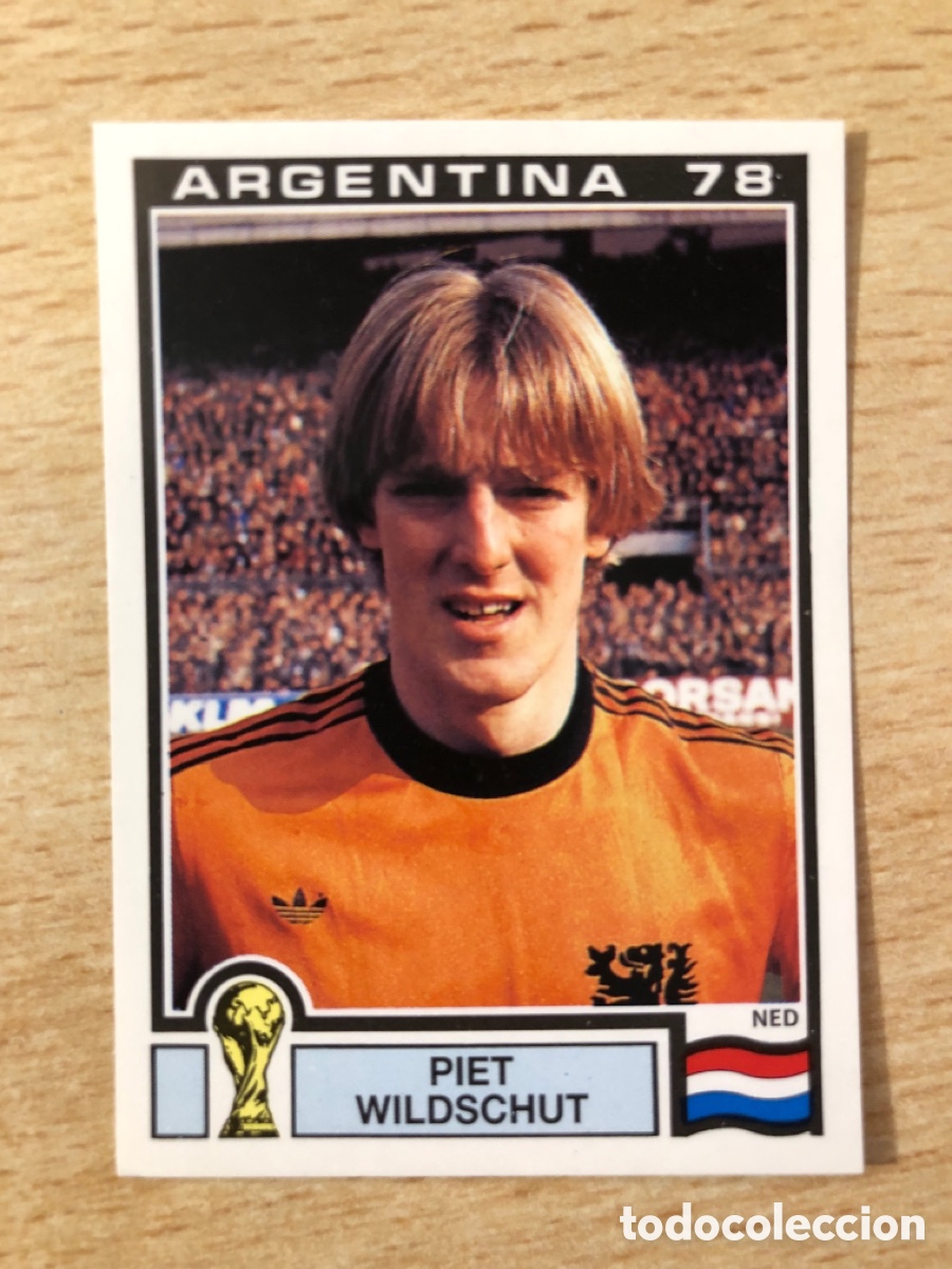Cartes &agrave; collectionner de Football: # 117 Piet Wildschut Selecci&oacute;n Holanda Argentina 78 World Cup Story nuevo sin pegar
