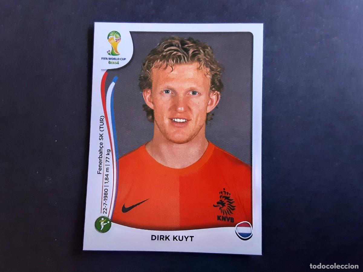Cartes &agrave; collectionner de Football: CROMO FUTBOL MUNDIAL 2014 PANINI 142.KUYT-HOLANDA-NUNCA PEGADO