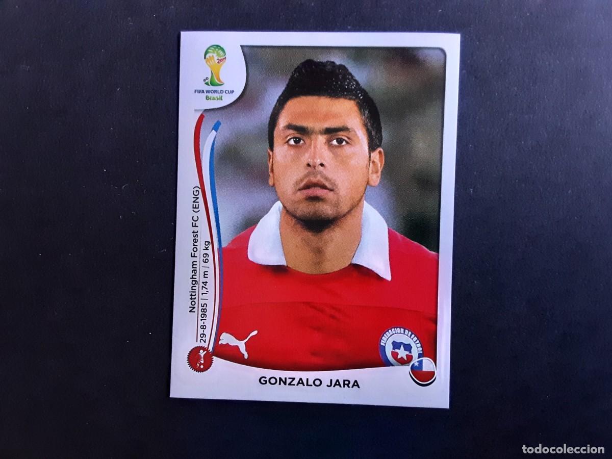 Cartes &agrave; collectionner de Football: CROMO FUTBOL MUNDIAL 2014 PANINI 151.JARA-CHILE-NUNCA PEGADO