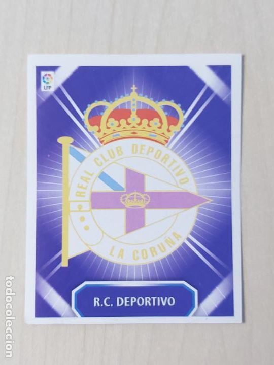 Cromos de Futebol: CROMO ESCUDO - ESTE 2008 09 - 08 09 - CROMO SIN PEGAR - DEPORTIVO DE LA CORU&Ntilde;A