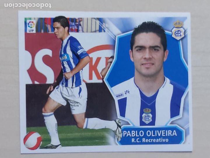 Cromos de Futebol: CROMO PABLO OLIVEIRA - ESTE 2008 09 - 08 09 - CROMO SIN PEGAR - RECREATIVO DE HUELVA